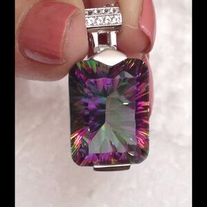 Mystic Topaz Pendant 19.00 CTS